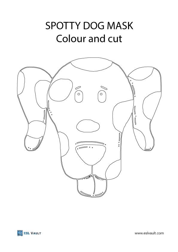 14 free printable paper masks for kids