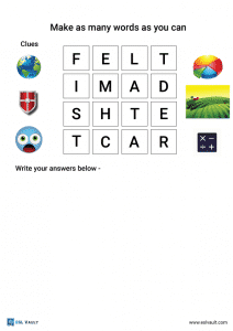 Free Printable Boggle Word Puzzles
