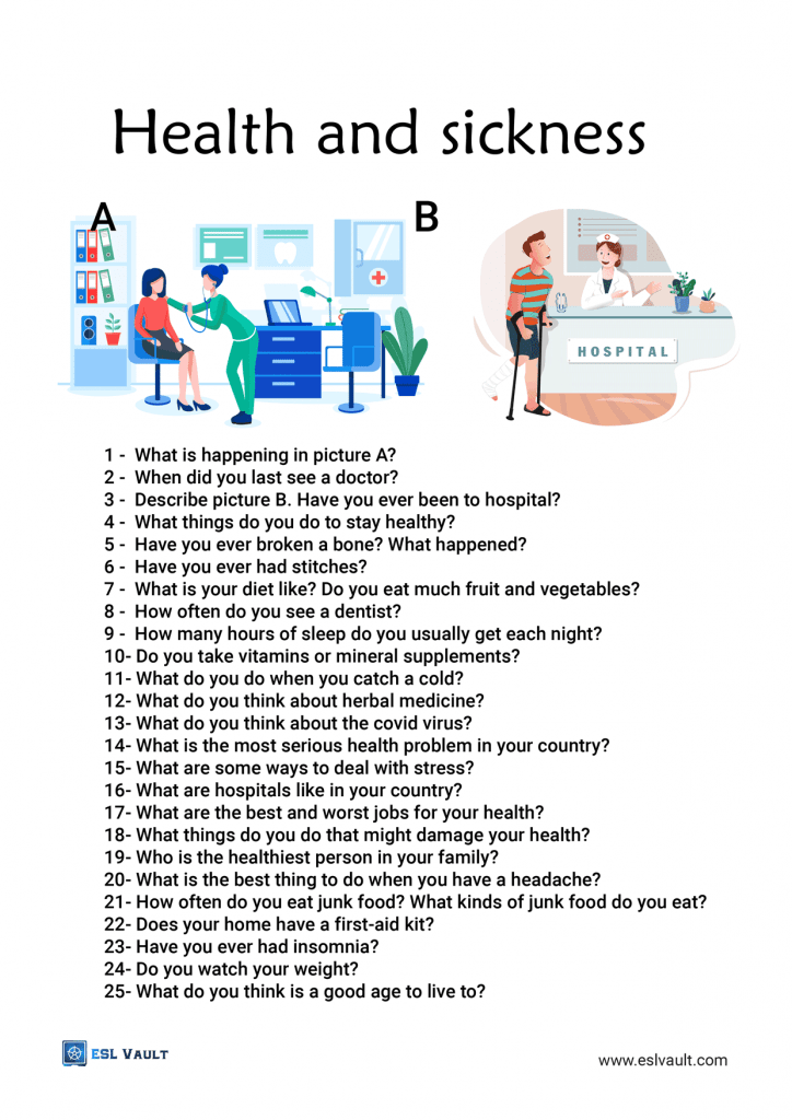 health discussion questions