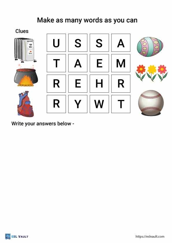 free boggle game printable