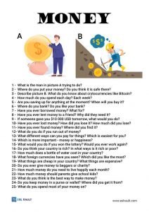 25 money conversation questions