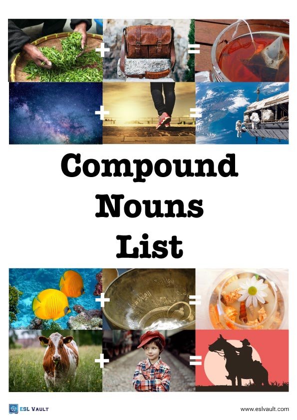 Big list of things that come in pairs esl vault