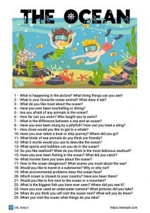 ocean conversation questions