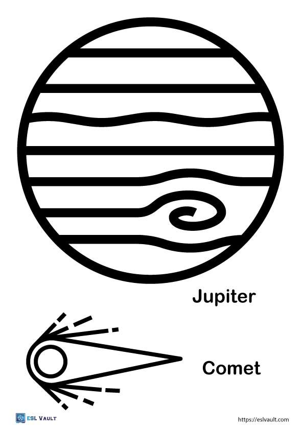 solar system mobile template sheet 3