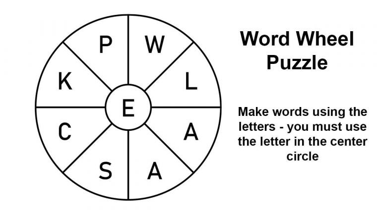 word wheel puzzle whiteboard games