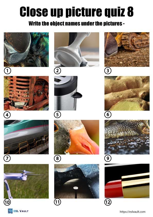 guess the object quiz