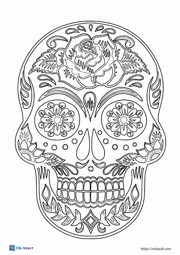 6 free skeleton craft printables - ESL Vault