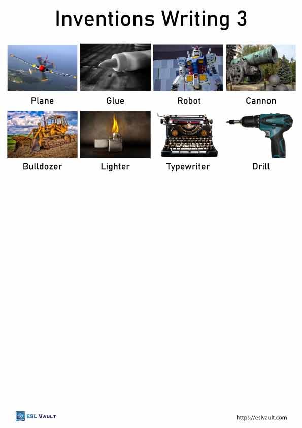 inventions writing activity 3