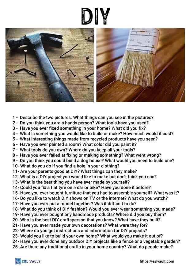 25 diy conversation questions