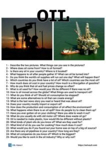25 oil conversation questions
