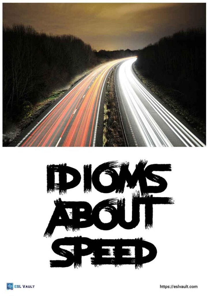 idioms about speed image
