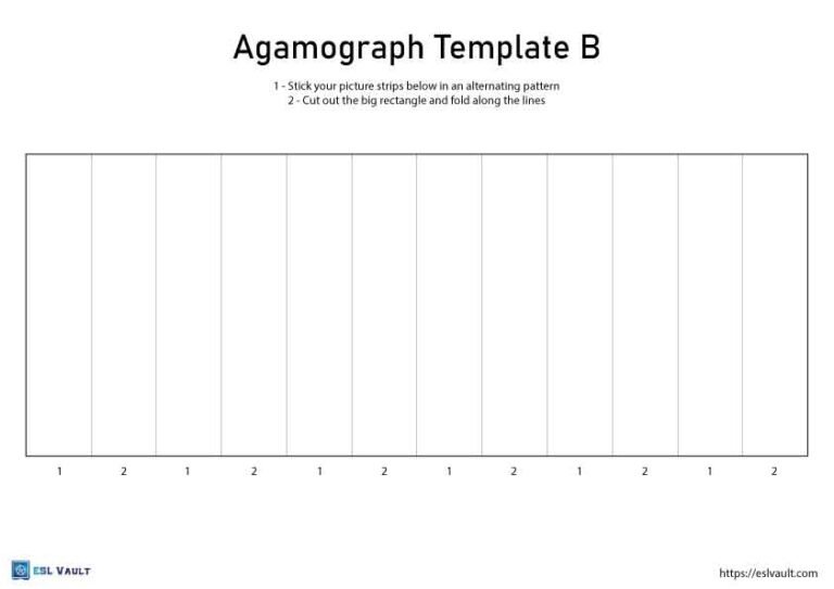 agamograph template B