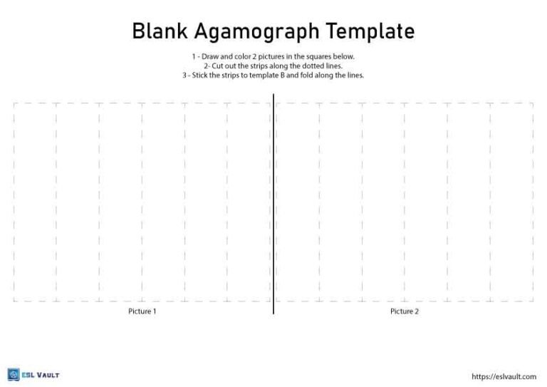 blank agamograph template free