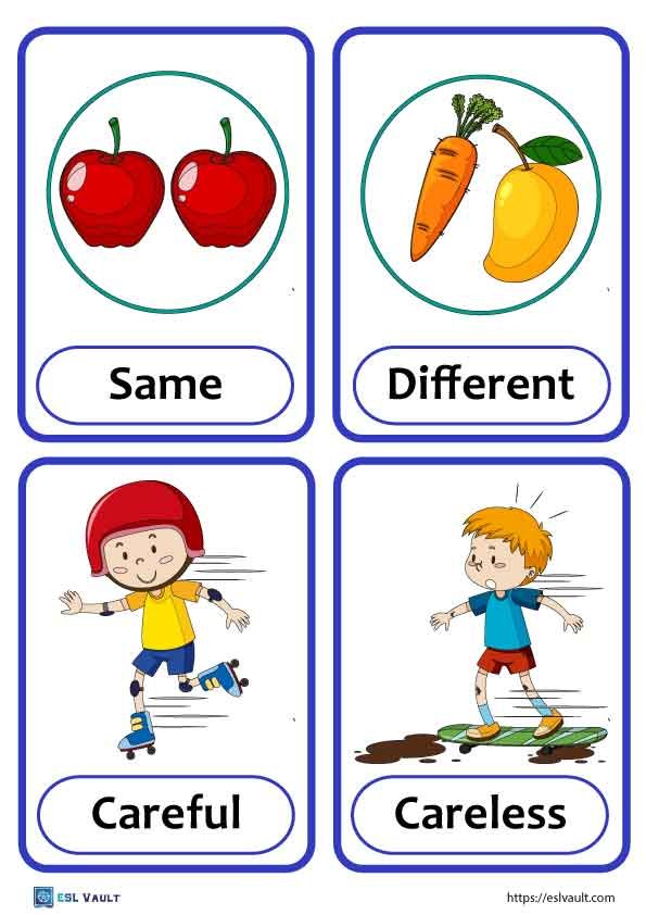 opposites flashcards 13