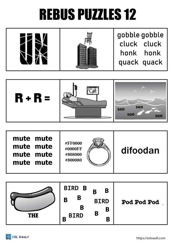 rebus puzzles with answers 12
