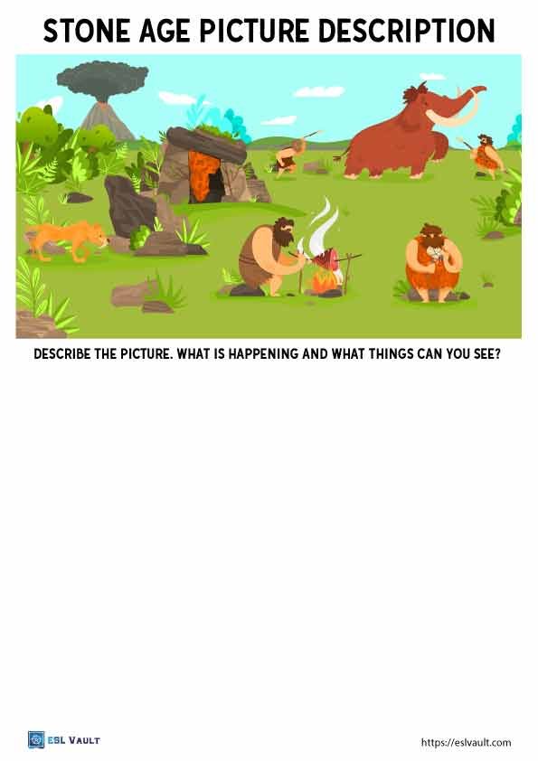 stone age picture description