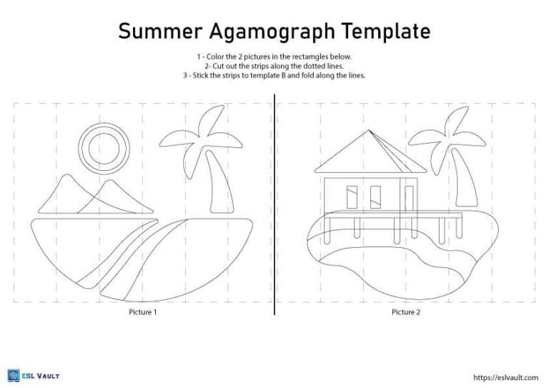 summer agamograph template