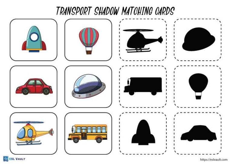 transport shadow matching cards