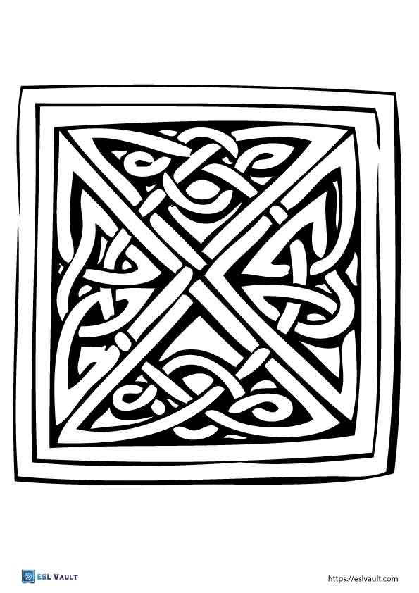 viking coloring pages symbol