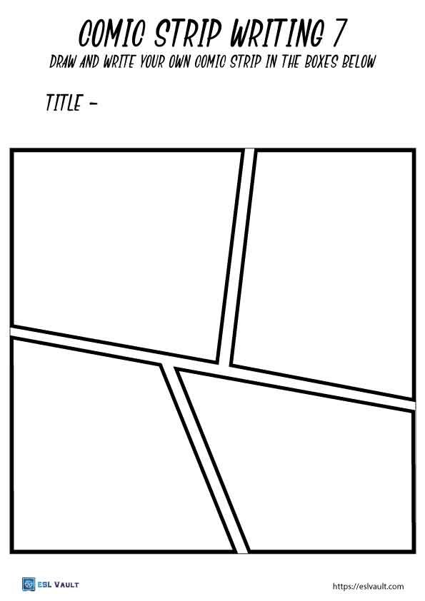 free printable blank comic book pages 7