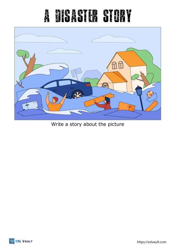 natural disaster writing prompt