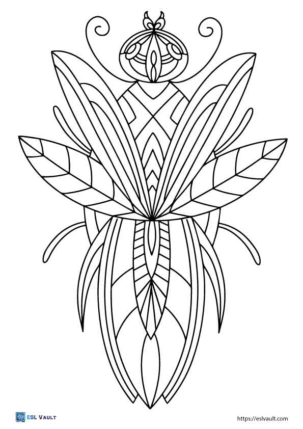 free beetle coloring pages