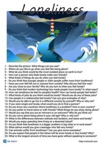 25 loneliness conversation questions