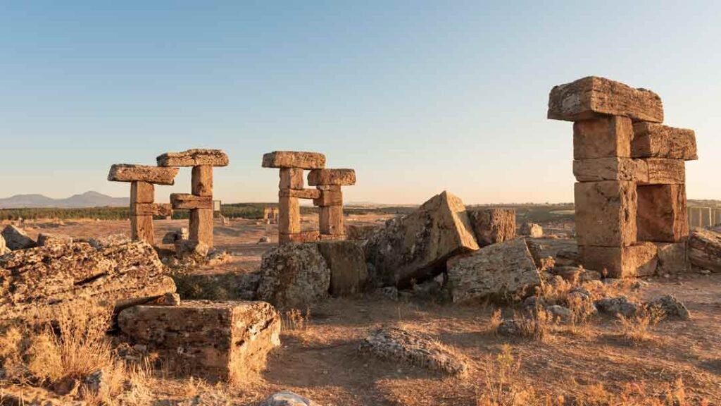 ancient city ruins in Turkey