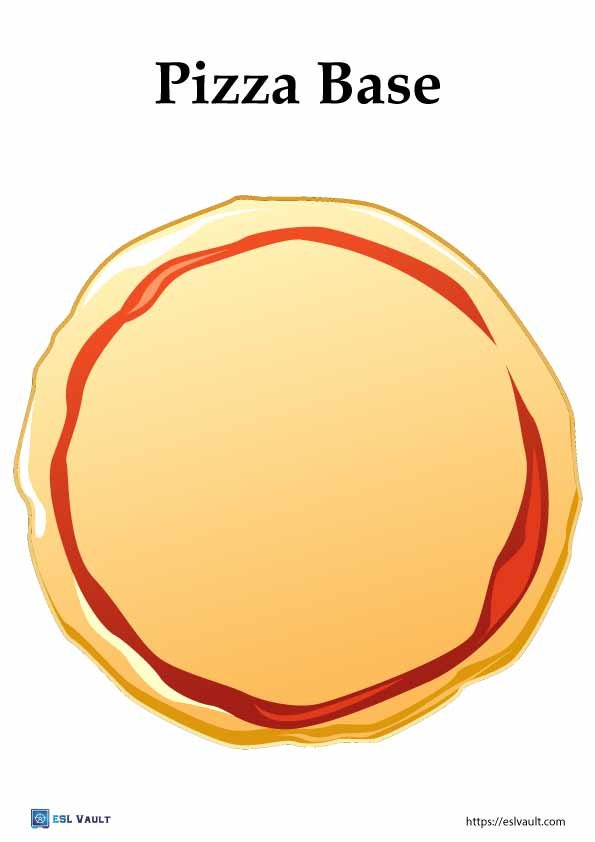 printable pizza toppings base