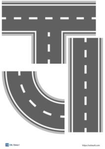 9 free printable roads pdf pages - ESL Vault