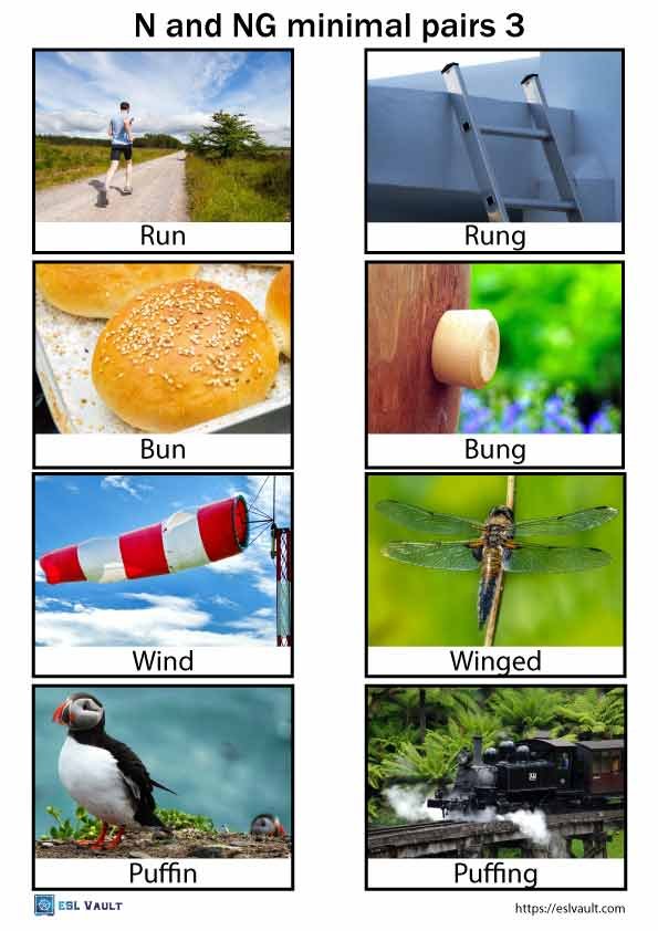 n and ng minimal pairs pictures 3