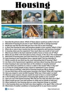 25 housing conversation questions