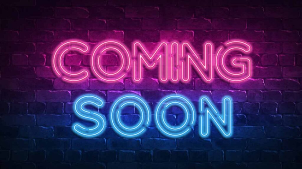 a coming soon advertisement