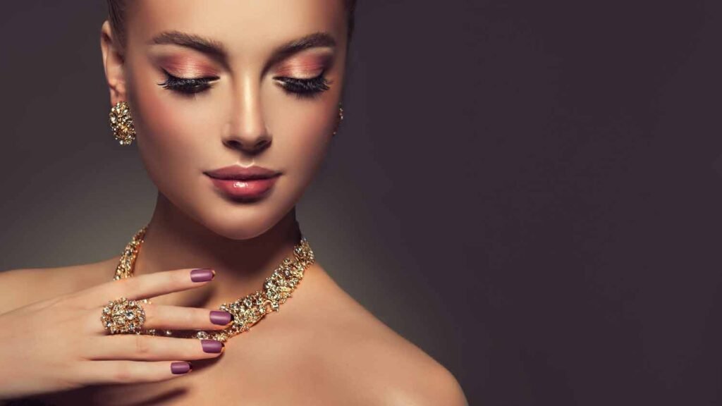 a woman with a beautiful appearance