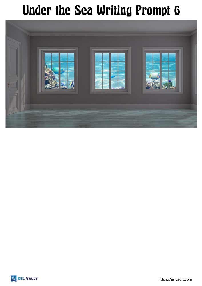 under the sea writing prompt 6
