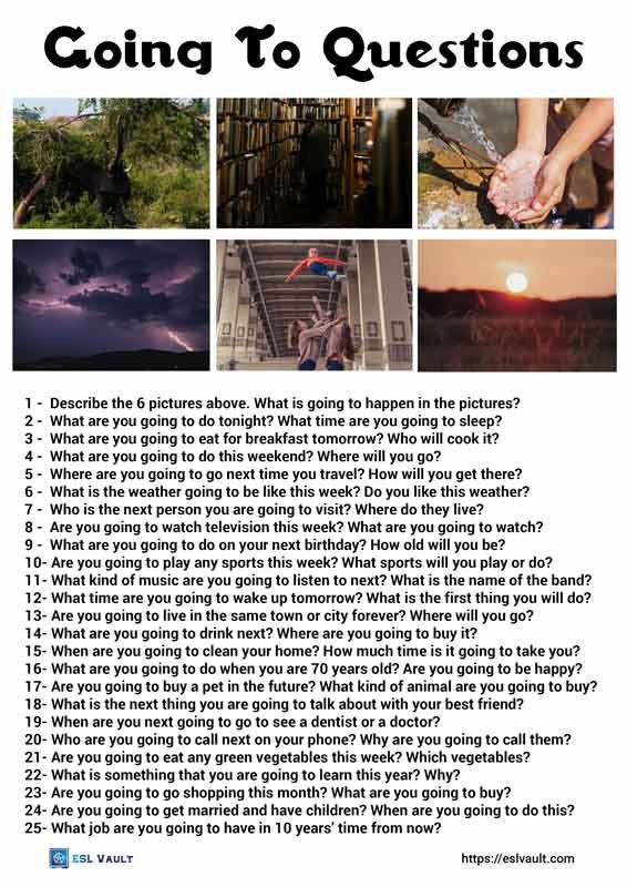 25 going to questions