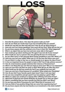 25 loss conversation questions