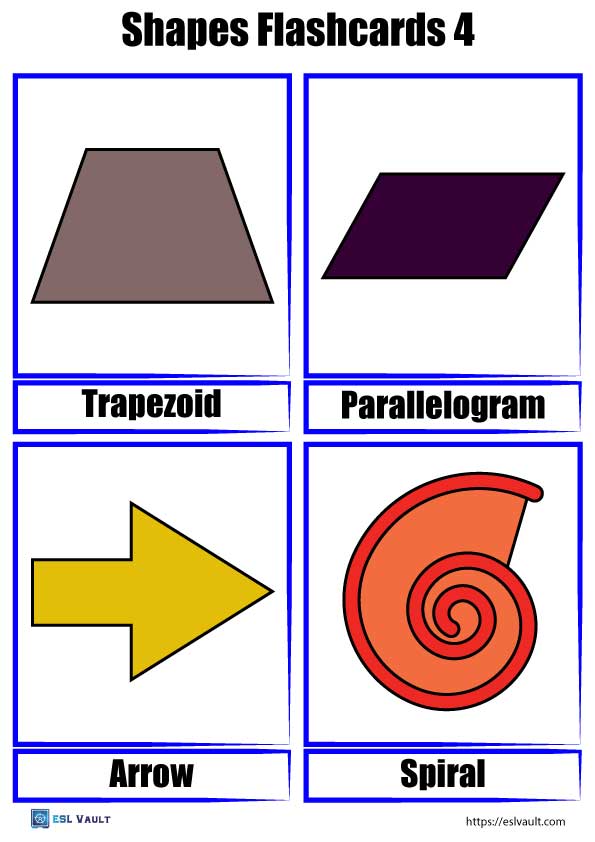 Geometric Shapes: Amazing List of 2D & 3D Shapes in English • 7ESL