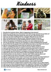 25 kindness conversation questions
