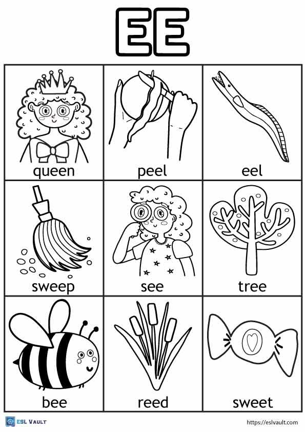 ee digraph coloring pages