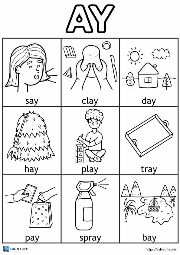 11 free digraph coloring pages - ESL Vault