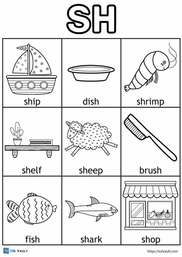 sh digraph coloring pages free