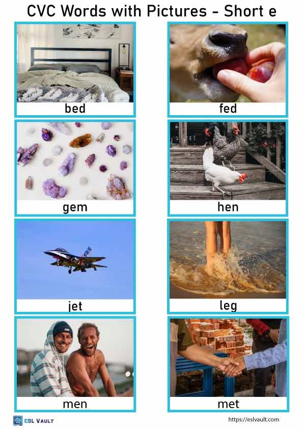 printable cvc words with pictures 4