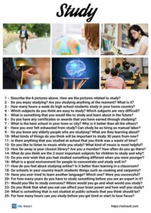 25 study conversation questions