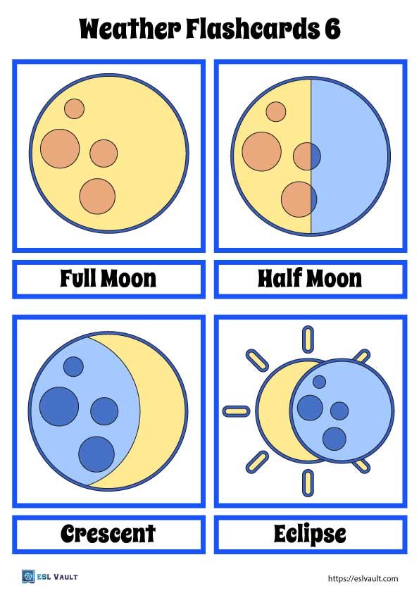 free printable weather flashcards 6