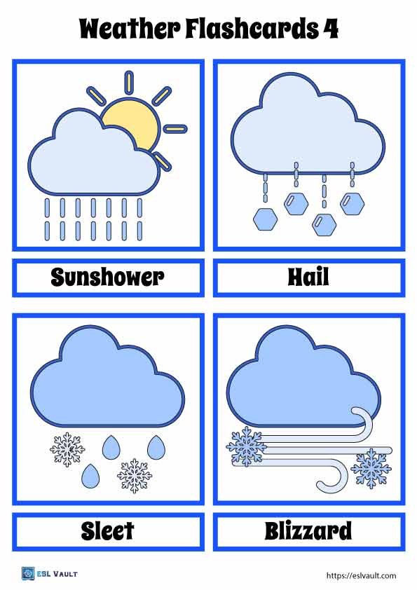 free weather flashcards5
