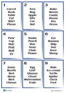 pictionary cards PDF 1
