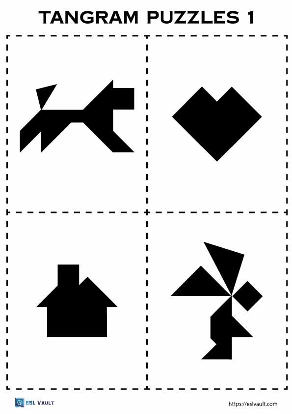 tangram puzzles printable 1