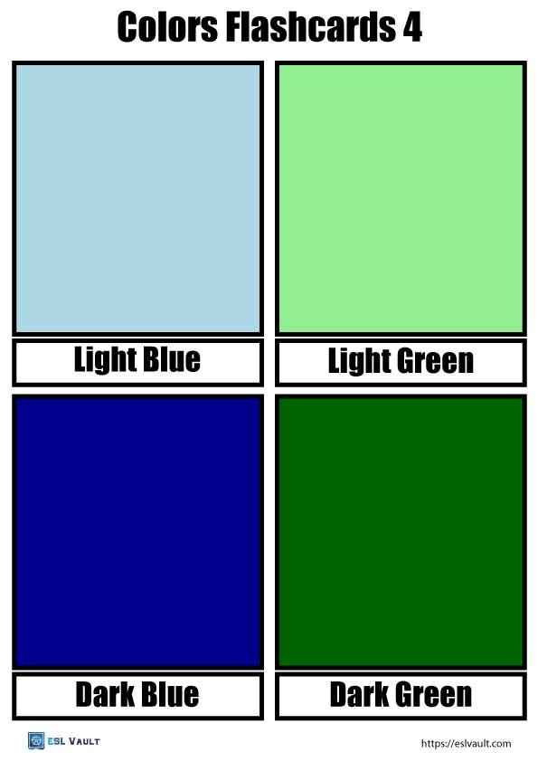 colors flashcards pdf 4