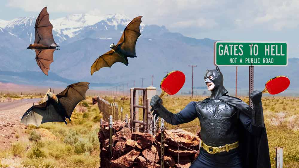 faster than a bat out of hell